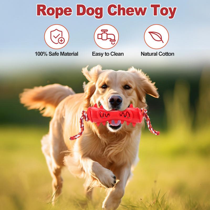 Dog Rope Toy Aggressive Chewers - Kauspielzeug für aggressive Kauer, Zahnenzubehör, Beißspielzeug