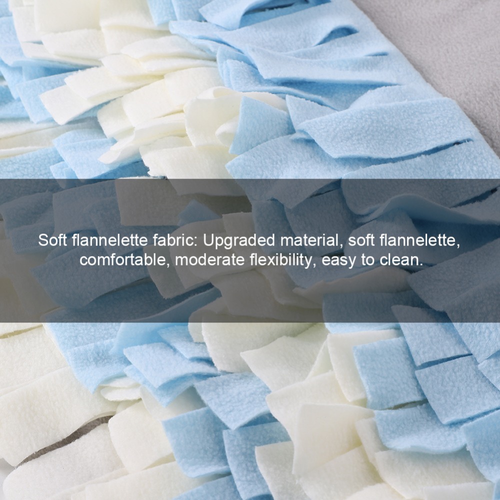 Snuffle Mat For Dogs - Waschbare Hunde-Schnüffelmatte mit Quadratischem Layout, Mehrschichtige