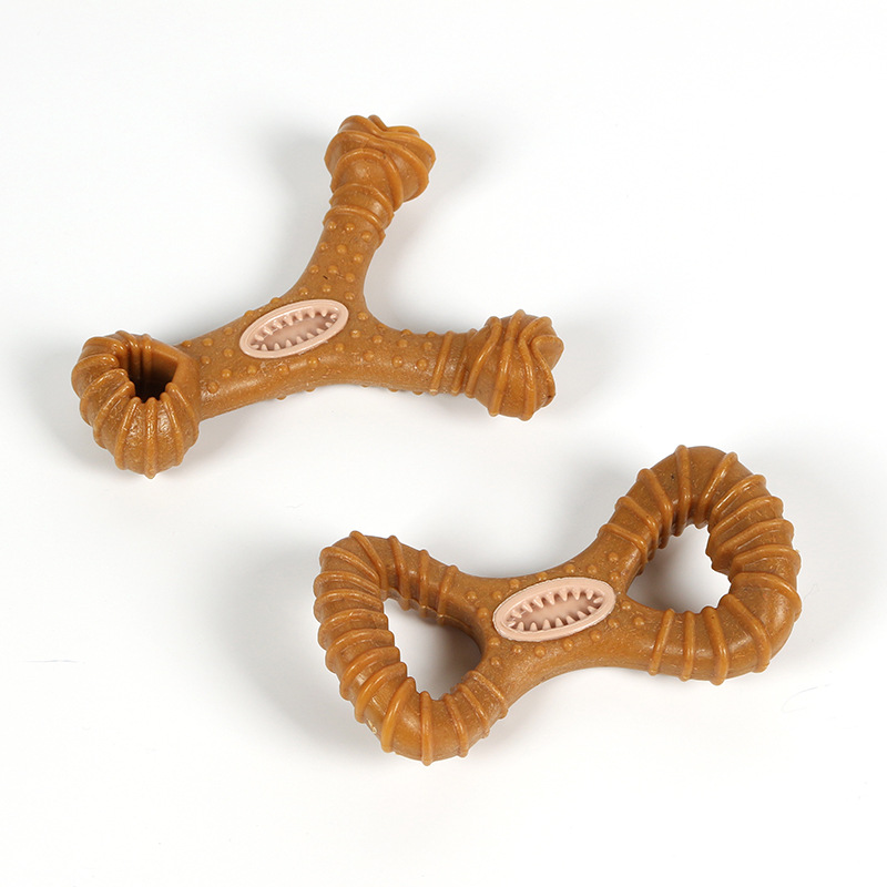 Indestructible Dog Chew Toy - Neue 15 cm Große Rasse Holz