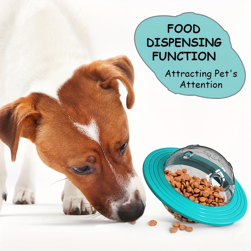 Dog Puzzle Feeder Toy - Hundespielzeug Slow Feeder, Leckerli-Spender, UFO Fliegende