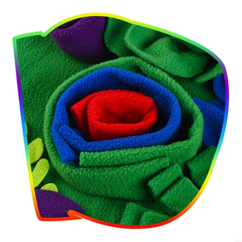 Snuffle Mat For Dogs - Schnüffel-Hundespielzeug mit Spendermatte, Kauspielzeug für Hunde,