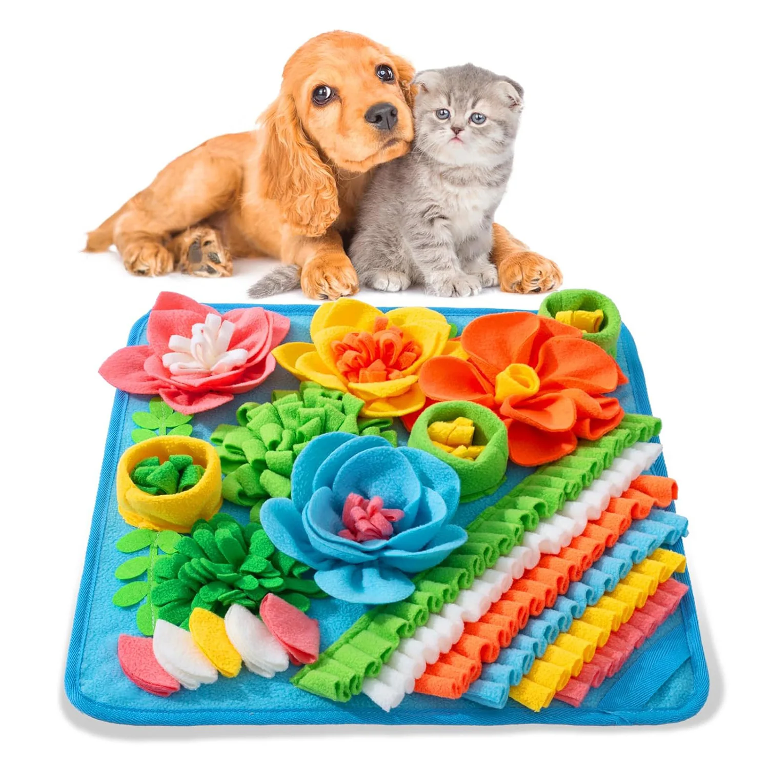Snuffle Mat For Dogs - Schnüffelmatte für Hunde, Schnüffelmatte zur Verlangsamung