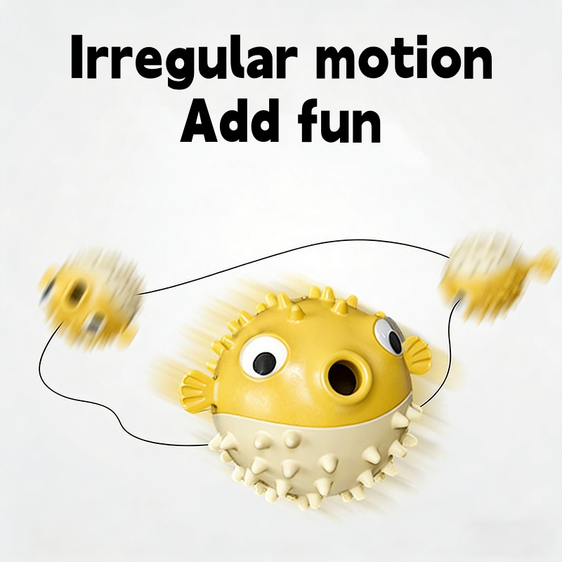 Interaktives, springendes Fisc – Rubber Treat Dispensing Dog Toy Bewertung und Preis