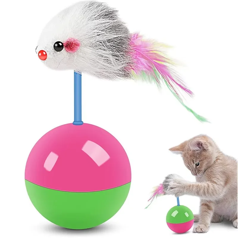 Interaktiver Katzenspielball m – Interactive Squeaky Plush Dog Toy Bewertung und Preis