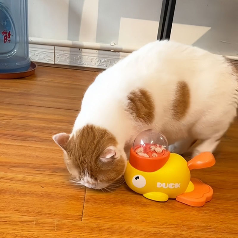 Gelber Entenförmiger Interakti – Dog Puzzle Feeder Toy Bewertung und Preis