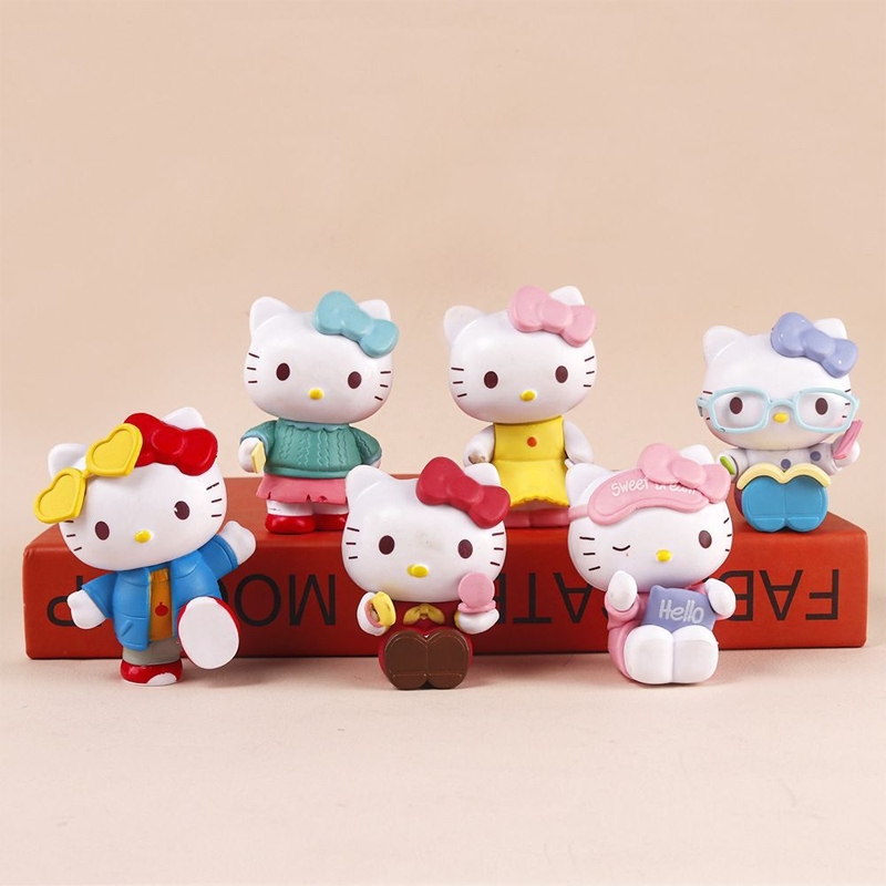KT Cat PVC-Miniatur-Set, Gebur – Cat Toys Bewertung und Preis