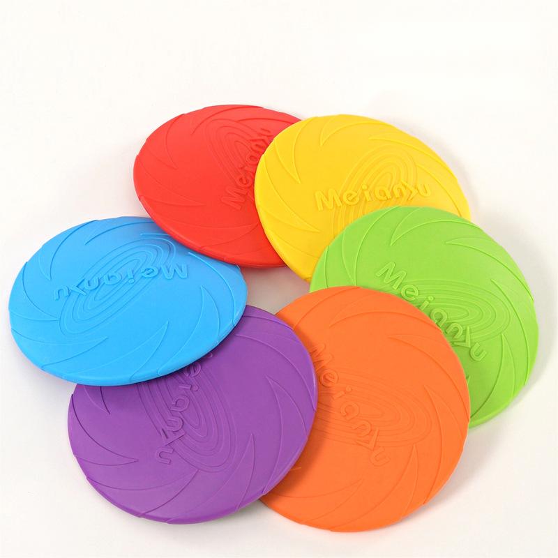 Interaktives Silikon-Flugschei – Flying Disc Dog Training Toy Bewertung und Preis