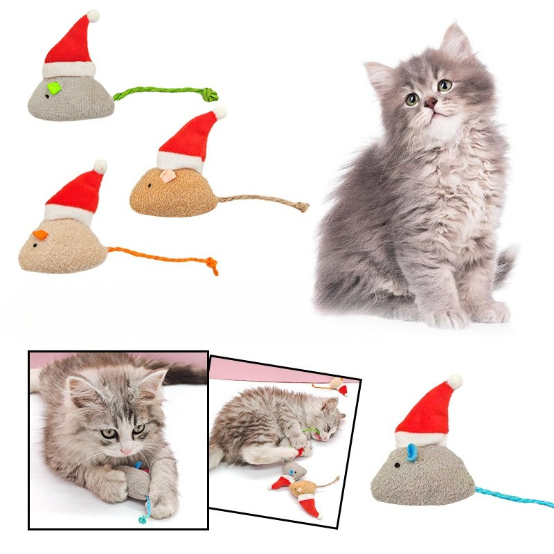 5 stücke Katze Push Kauen Spie – Catnip Interactive Plush Mouse Bewertung und Preis
