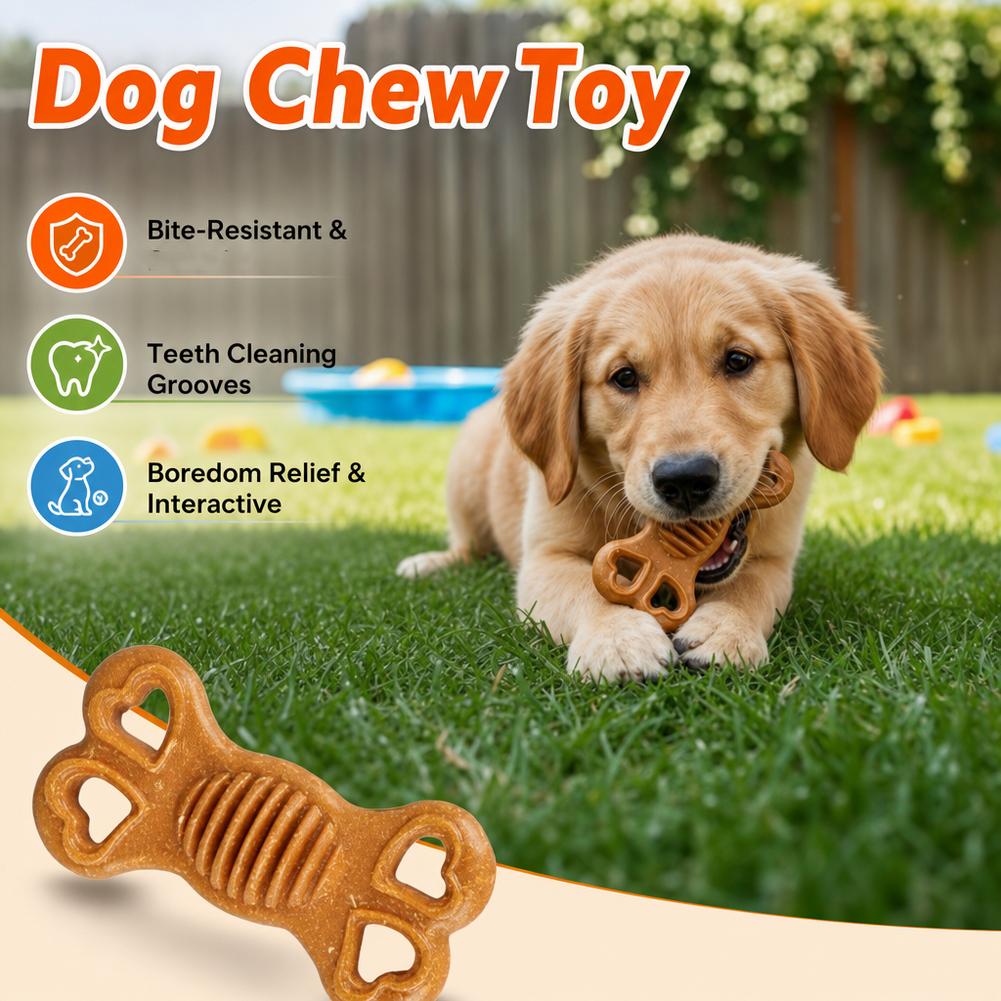 Unzerstörbares Hundekauknochen – Teeth Cleaning Dog Chew Bone Bewertung und Preis