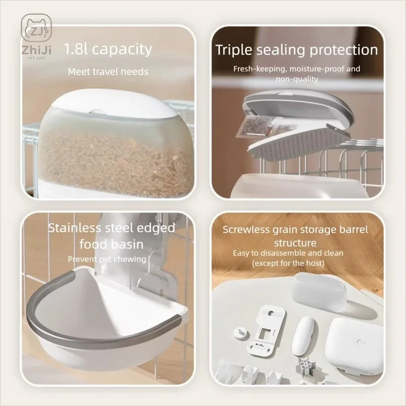 Käfigmontierter Intelligenter  – Pet Feeders Bewertung und Preis