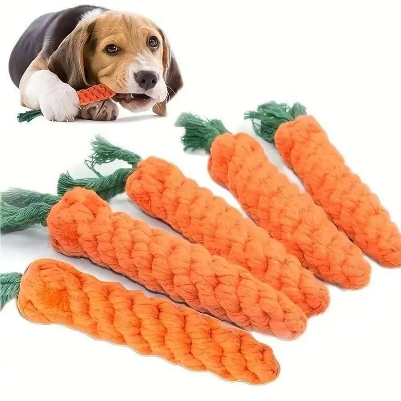 Hundekauspielzeug Karotten-Kno – Interactive Squeaky Plush Dog Toy Bewertung und Preis