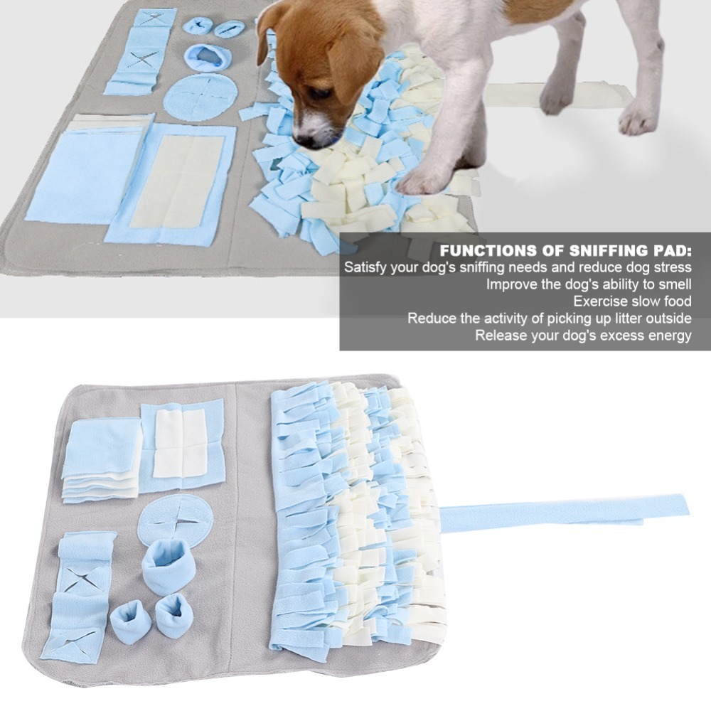 Stoff-Schnüffelmatte für Hunde – Snuffle Mat For Dogs Bewertung und Preis